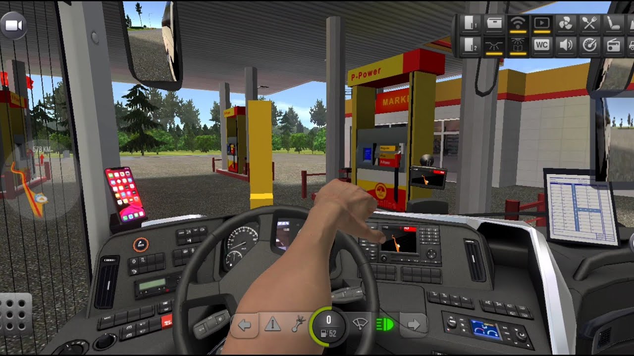 Bus Simulator⛽️🌟 Ultimate |Mercedes Benz Travego 16 Black| Fuel |Zuuks Mobile Gameplay Ultra 4k 