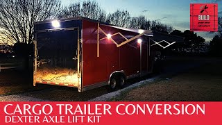 Adding a Lift Kit to Our Cargo Trailer!