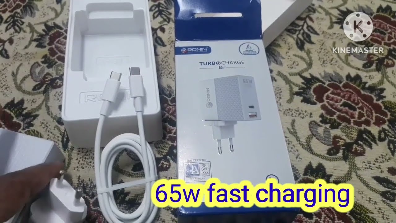 How To Unboxing Ronin 65W fast charger | type C doctor | Pak Technical Tv