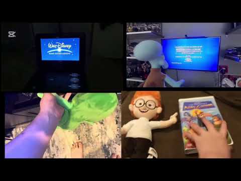 4 Different Characters Getting Flinged Scared Of The THX Logo 