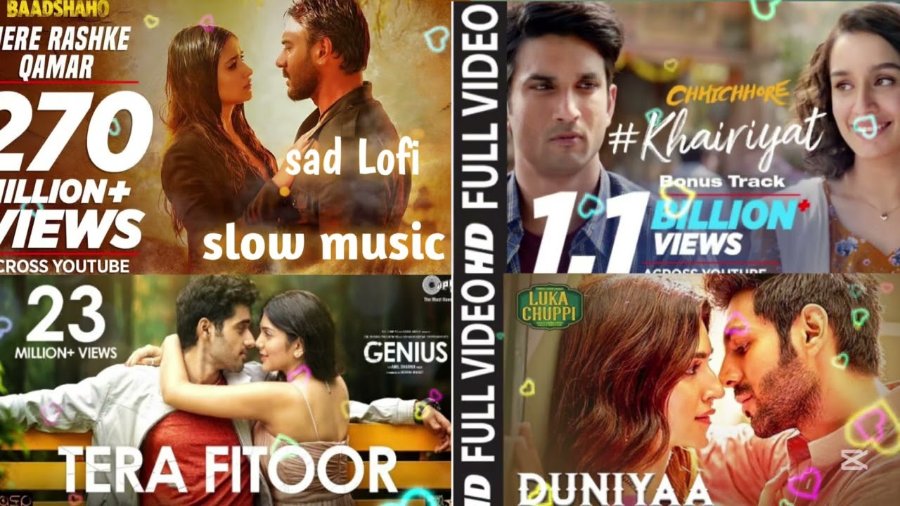 Slow music || ￼ Bollywood song || #lofimusic || Lofi song || Tera fitoop || #arijitsingh 