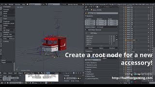 Setting Up Root Nodes Aligned for Accessories - Blendertools