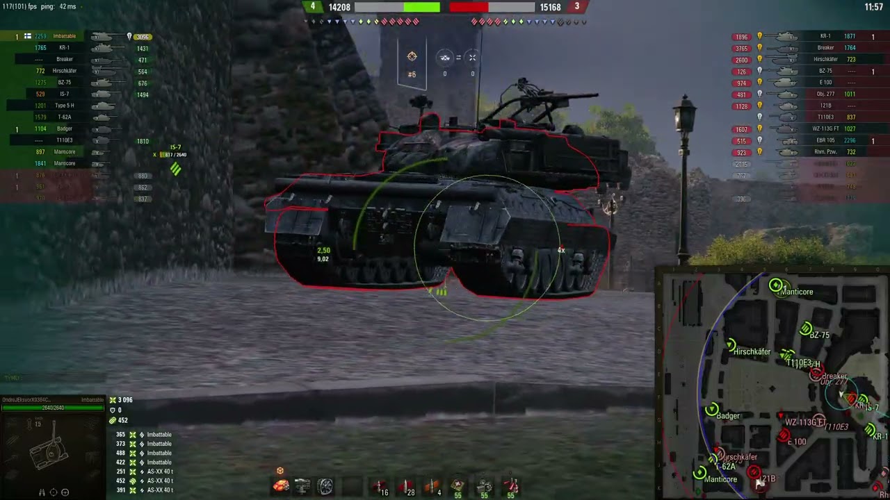 WOT - Imbattable - 9760 dmg