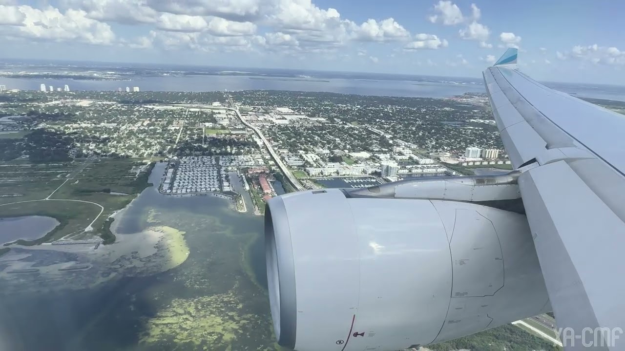 [4K] - Landing - KTPA - Tampa International Airport - A330-300