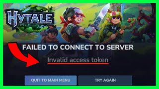 Hytale Invalid Access Token (FIXED)