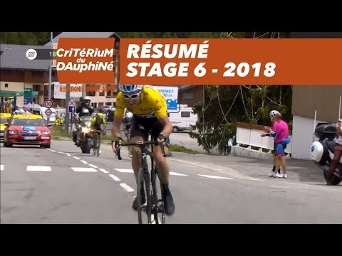 Résumé - Étape 6 (Frontenex / La Rosière Espace San Bernardo) - Critérium du Dauphiné 2018