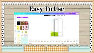 How to use Doodle alphabet Canva template