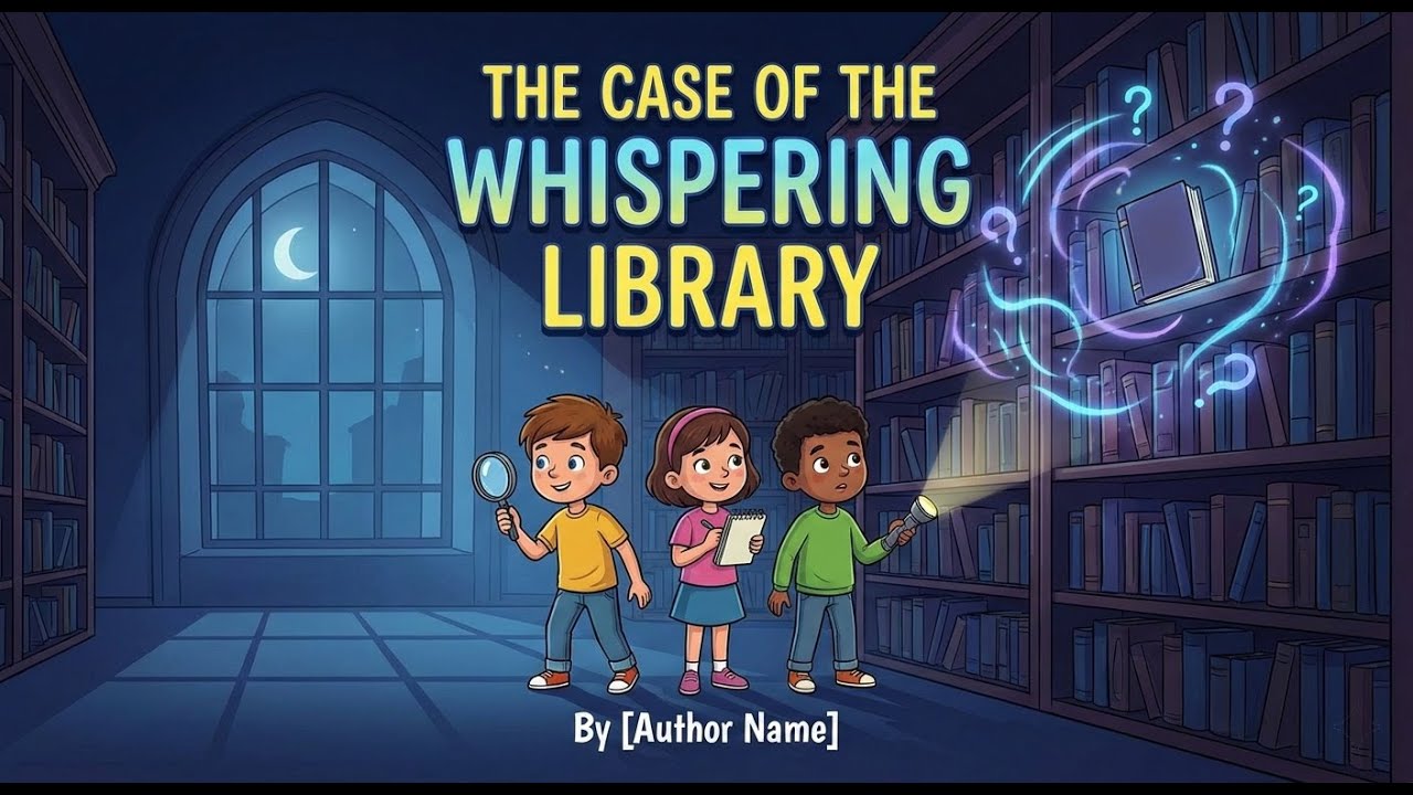 The Case of the Whispering Library [] Mystery Story []