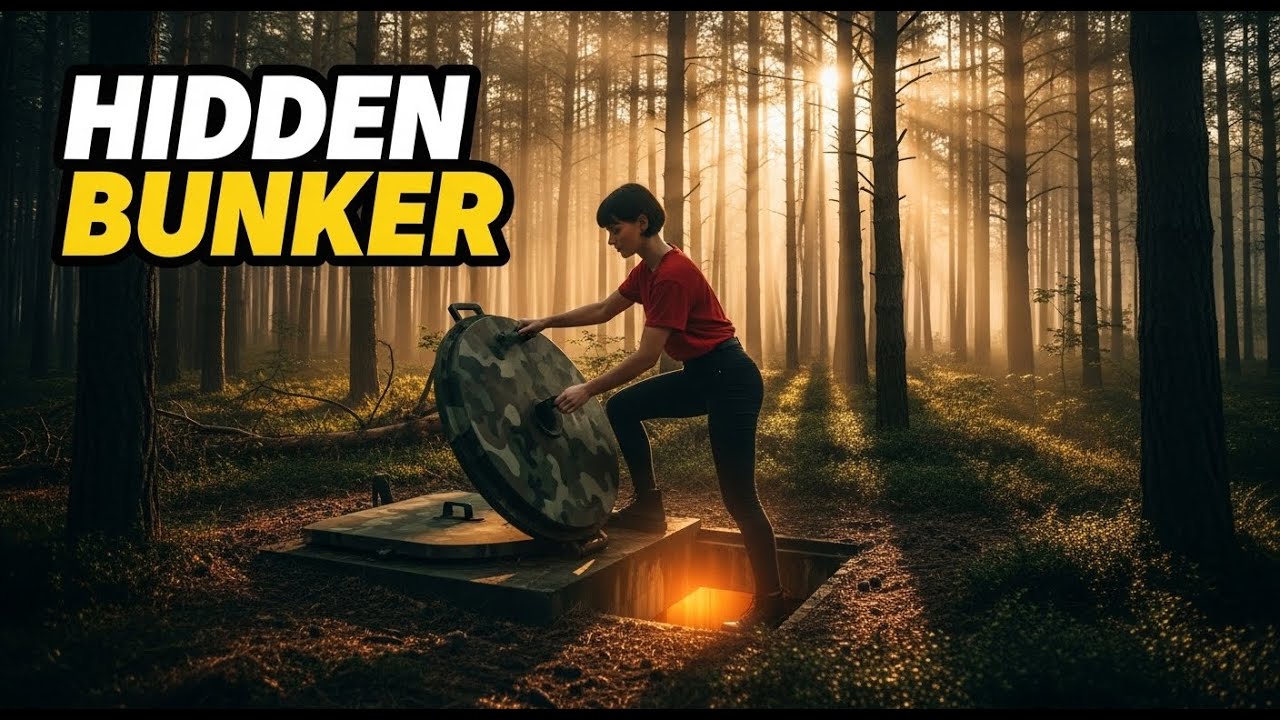 “From Forest Floor to Modern Underground Home — 5Min ASMR Build”