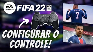 COMO CONFIGURAR O CONTROLE GENÉRICO NO FIFA 22 *Facil e rapido