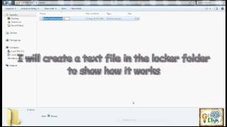 How To Lock a Folder Using Notepad (Easy )