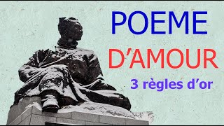 3 Règles D'or Pour écrire Un Poème D'amour ! 3 Règles D'or Pour écrire Un Poème D'amour !