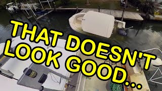 Cold Water Salvage: Refloating a Sinking Boat During the Holidays | Salvage - 20ft Grady White