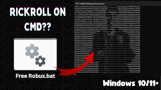 Rickroll Friends with a Simple Batch File! 😂(WIndows 10/11)
