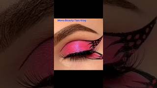 Butterfly Eye Makeup short || #trending #butterfly #eyemakeup #beauty #makeup #youtubeshorts #shorts