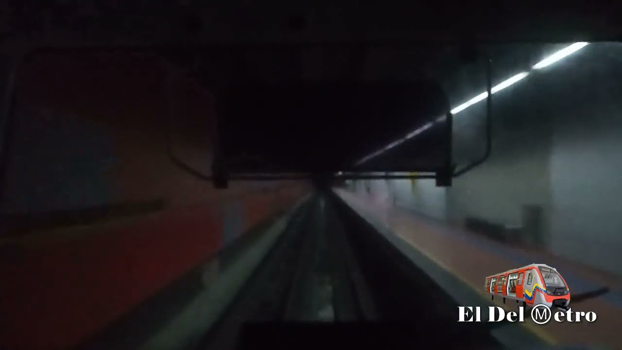 Incidente: Falla tren del Metro de Caracas en la Estación Bello Monte Línea 5 #12nov 2024