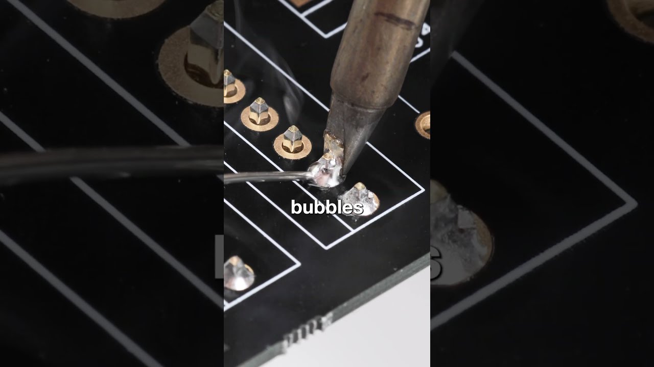 How To Hand Solder A Perfect THT JBC Soldering