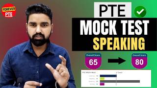 PTE Speaking Mock Test with Templates | Live