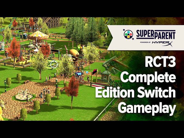 RollerCoaster Tycoon 3 Complete Edition for Nintendo Switch