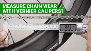 Q&A: Can we measure bicycle chain wear with VERNIER CALIPERS?