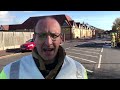 Interview: Fire at Morrisons supermarket - Cheriton Road, Folkestone