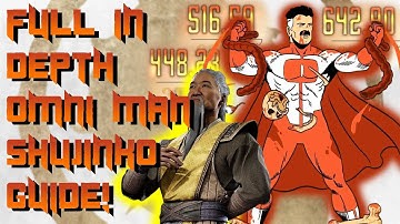 Omni Man Shujinko In-Depth Combo and Pressure Guide! EVERYTHING I know about this team!