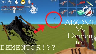 Above Vs Dementor | Simple Sandbox 2 Clan Wars