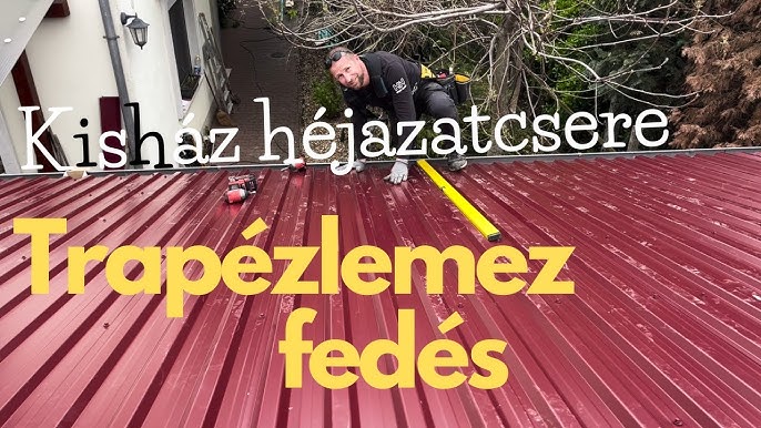 Bitumenes Hullamlemez Vagy Trapezlemez