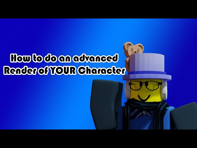 Render and photoshop your roblox avatar by Ohigaming2
