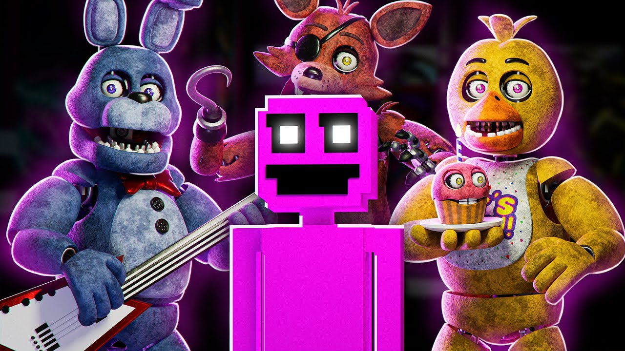 🍕 Quando 5 Pessoas Desaparecem Em Uma Pizzaria. #fnaf #purpleguy #