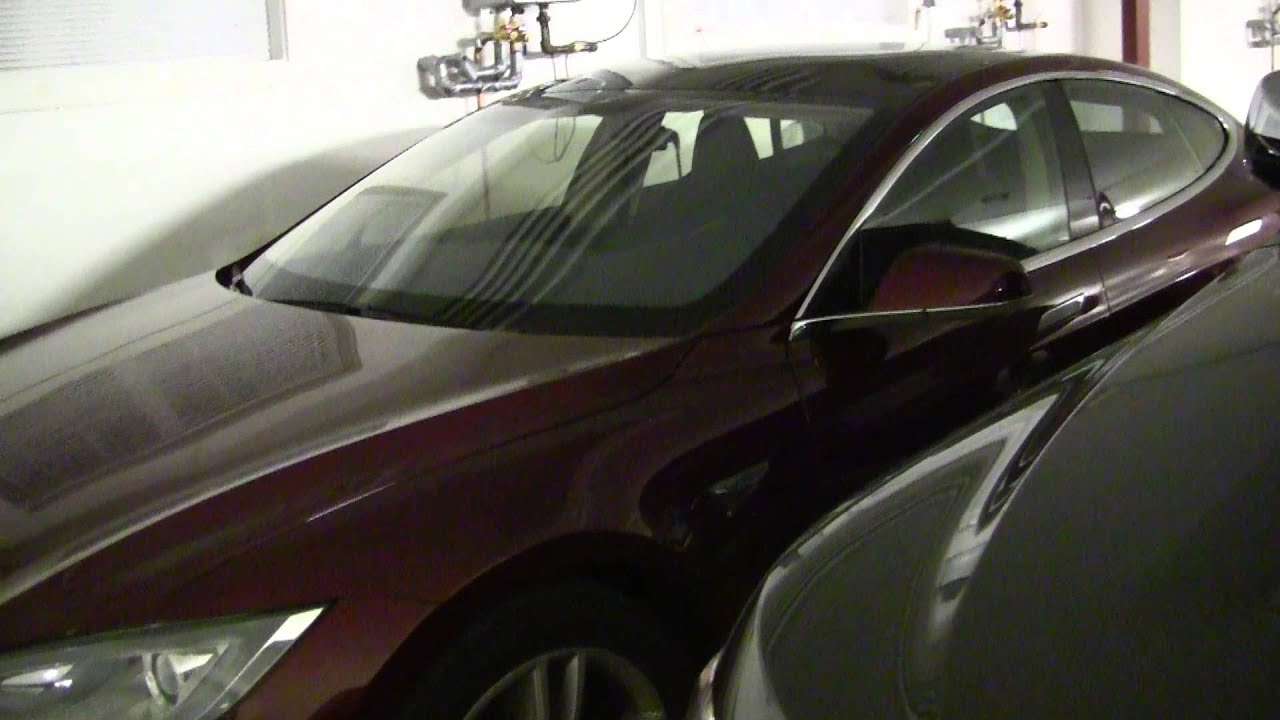 Tesla Model S Auto Extending Door Handles Youtube
