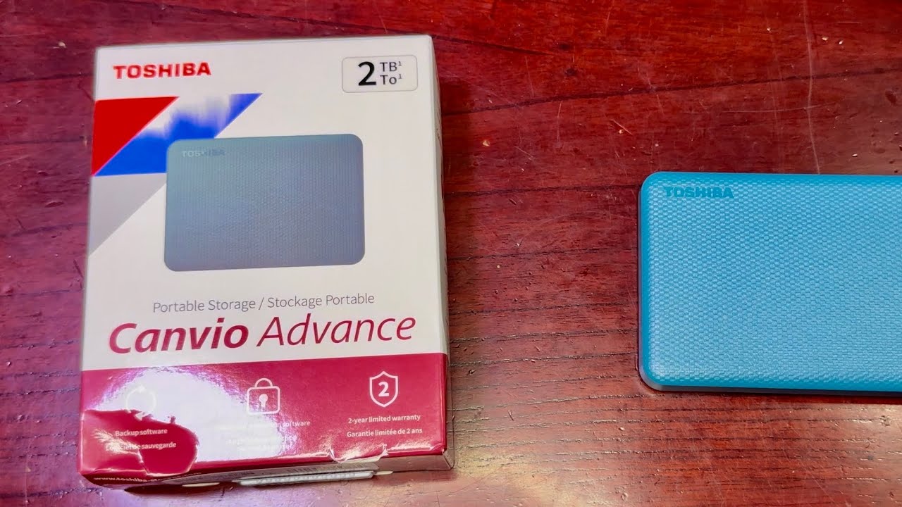  Toshiba Canvio Advance 2TB Portable External Hard