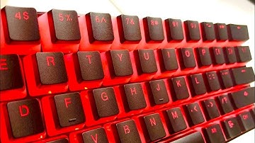 GLORIOUS RGB PBT KEYCAPS! - HyperX PBT Keycaps Quick Unboxing ( Vertical Video )