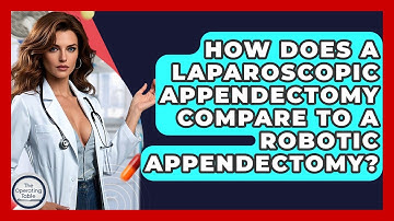 How Does A Laparoscopic Appendectomy Compare To A Robotic Appendectomy? - The Operating Table
