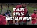12 Beer 9 Hole Challenge! Kelly Plantation Golf Club Destin, FL | MUST SHOOT 40 OR UNDER
