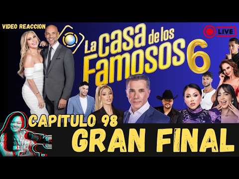 🔴GRAN FINAL DE LA CASA DE LOS FAMOSOS 6 EN VIVO 11/06/2026 | Video reacción
