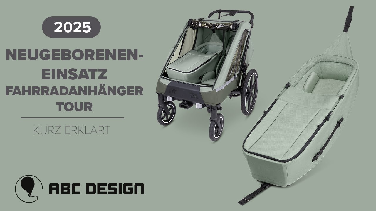 Neugeboreneneinsatz fr 3in1 Fahrradanhnger TOUR | ABC Design