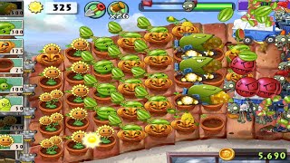 Plants vs Zombies | sipervivenvia roof | Plants against all Zombies Android GAME FULL HD 1080p 60hz