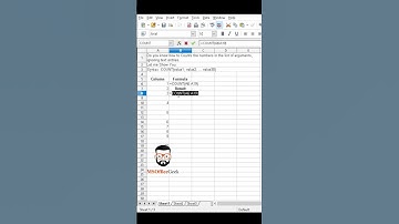 How to use COUNT Function in OpenOffice