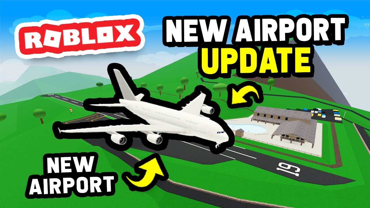 NEW AIRPORT UPDATE in Pilot Training Flight Simulator (Roblox)