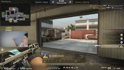 CS:GO - S1MPLE INSANE 1V3 CLUTCH @FPL