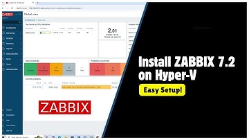 Hoe installeer ik ZABBIX 7.2 op Microsoft Hyper V | Netwerkbewakingstool |