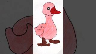 Beautiful duck drawing #howtodraw #duck #handmade #artist #artwork #subscribe #youtube