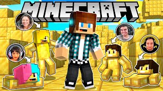 DISFARCE de Ouro: 5 FACECAMS  Minecraft EscondeEsconde EP.10