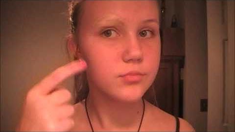 How to block out your eyebrows - SFX