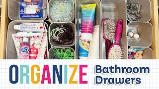 Organizing Your Bathroom Drawers: How to Wrangle Those Small Items -  Practical Perfection