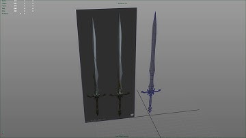 Low Polygon Sword