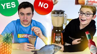 YES or NO Smoothie Tiktok Challenge - Les Pires Smoothies