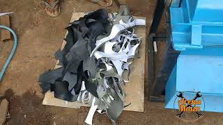 Synthetic Leather Chopping Machine Cloth Milling Machine screenshot 5