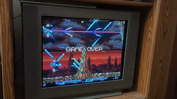 R-Type Leo - Irem M92 MiSTer FPGA Sony WEGA CRT - Arcade Attract Mode
